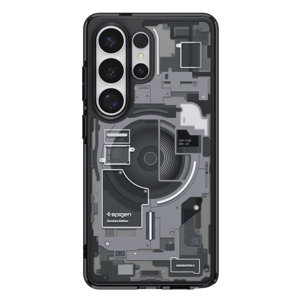 Spigen Samsung Galaxy S26 Ultra - Σκληρή Θήκη με Πλαίσιο Σιλικόνης και MagSafe - Ultra Hybrid Mag - Zero One Black