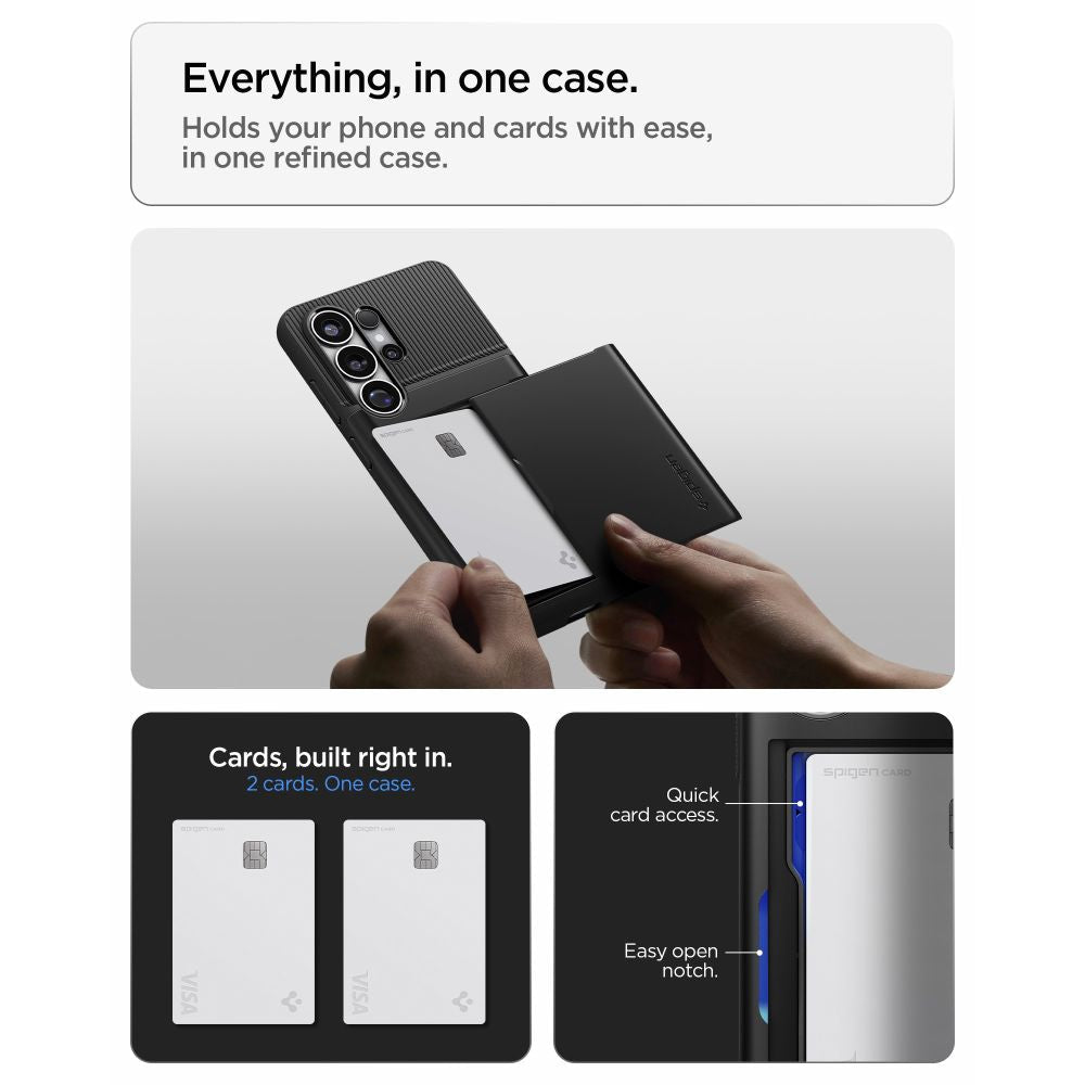 Spigen Samsung Galaxy S26 Ultra - Σκληρή Θήκη - Slim Armor CS - Black