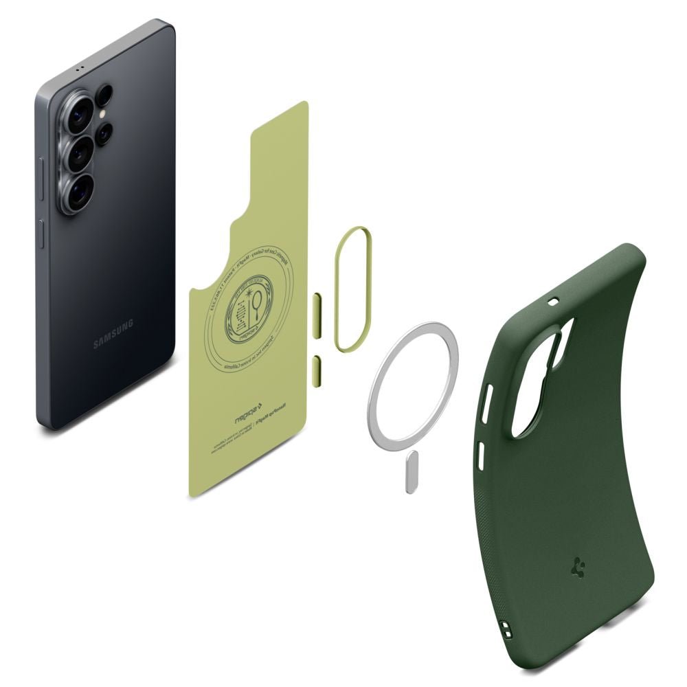 Spigen Samsung Galaxy S26 Ultra - Θήκη Σιλικόνης με MagSafe - Nano Pop Mag - Avo Green