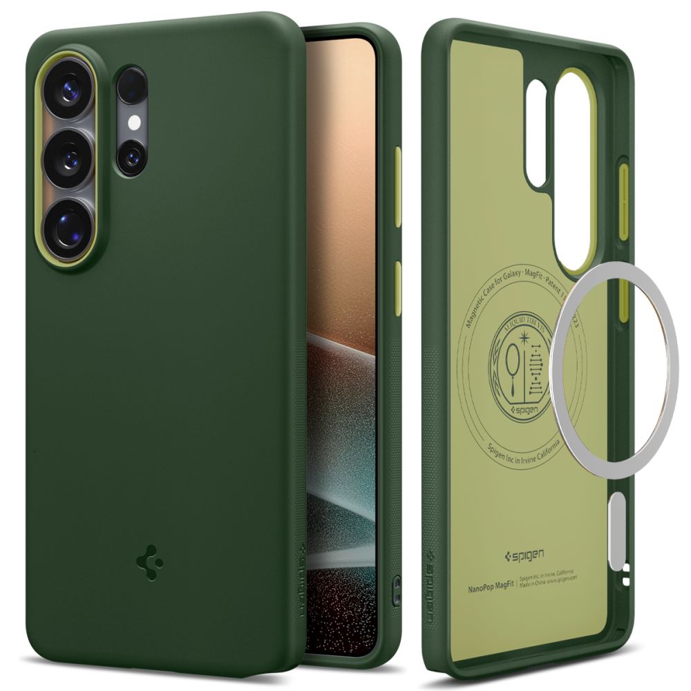 Spigen Samsung Galaxy S26 Ultra - Θήκη Σιλικόνης με MagSafe - Nano Pop Mag - Avo Green