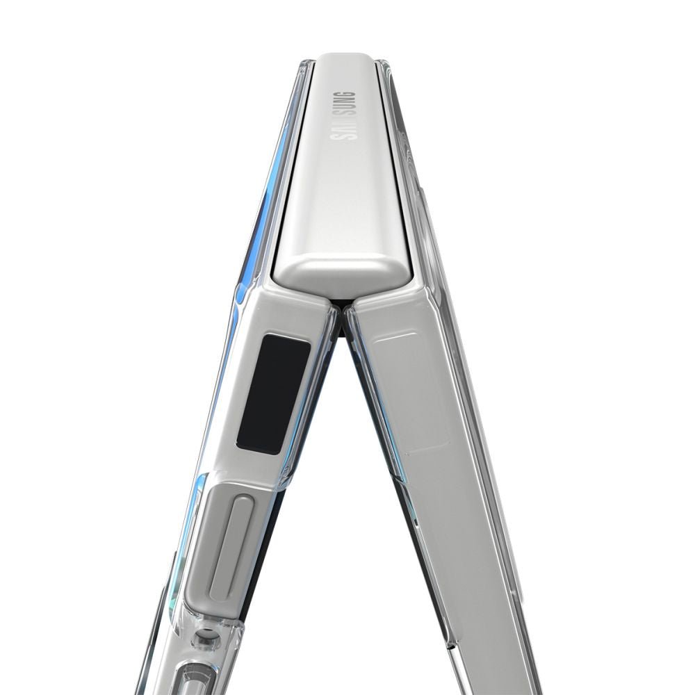 Spigen Samsung Galaxy Z Flip8 - Σκληρή Θήκη με MagSafe - AirSkin MagSafe - Clear / White