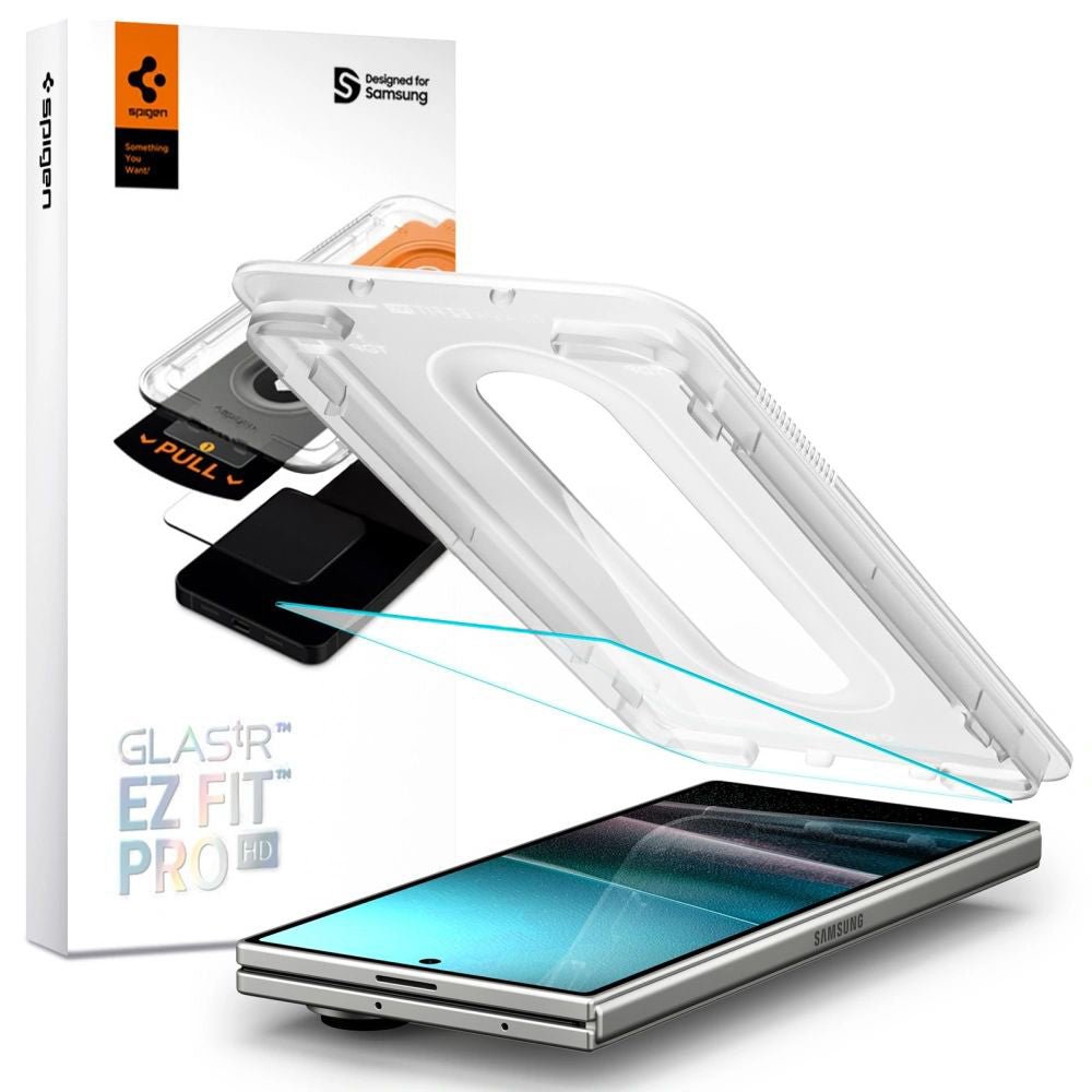 Spigen Samsung Galaxy Z Fold7 / Z Fold8 Ultra - Αντιχαρακτικό Γυαλί Οθόνης - Glas.tR EZ Fit Pro HD - Clear