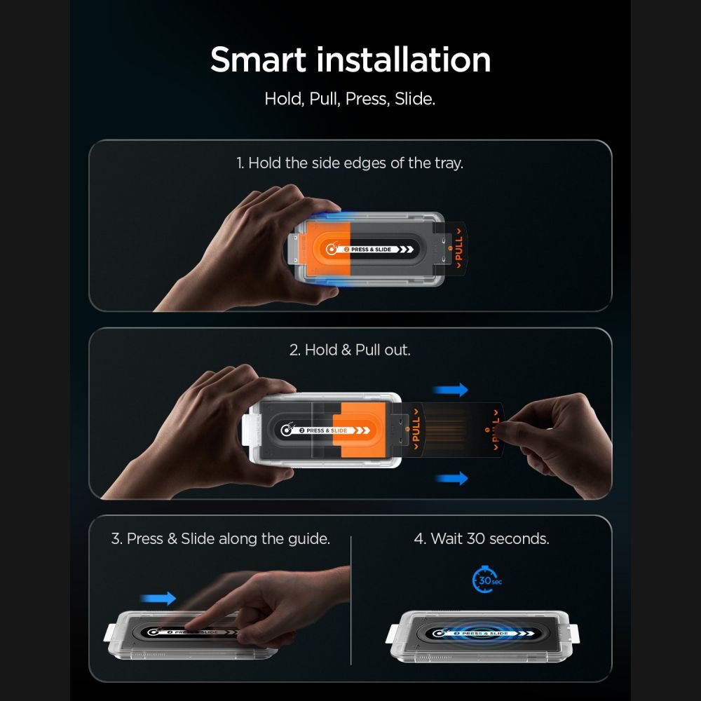 Spigen Samsung Galaxy Z Fold7 / Z Fold8 Ultra - Privacy Αντιχαρακτικό Γυαλί Οθόνης - Glas.tR EZ Fit Pro HD - Privacy