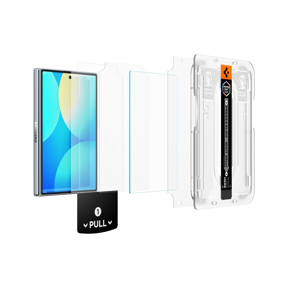 Spigen Samsung Galaxy Z Fold8 - Αντιχαρακτικό Γυαλί Οθόνης 9H - Glas.tR EZ Fit Pro AC HD - Clear