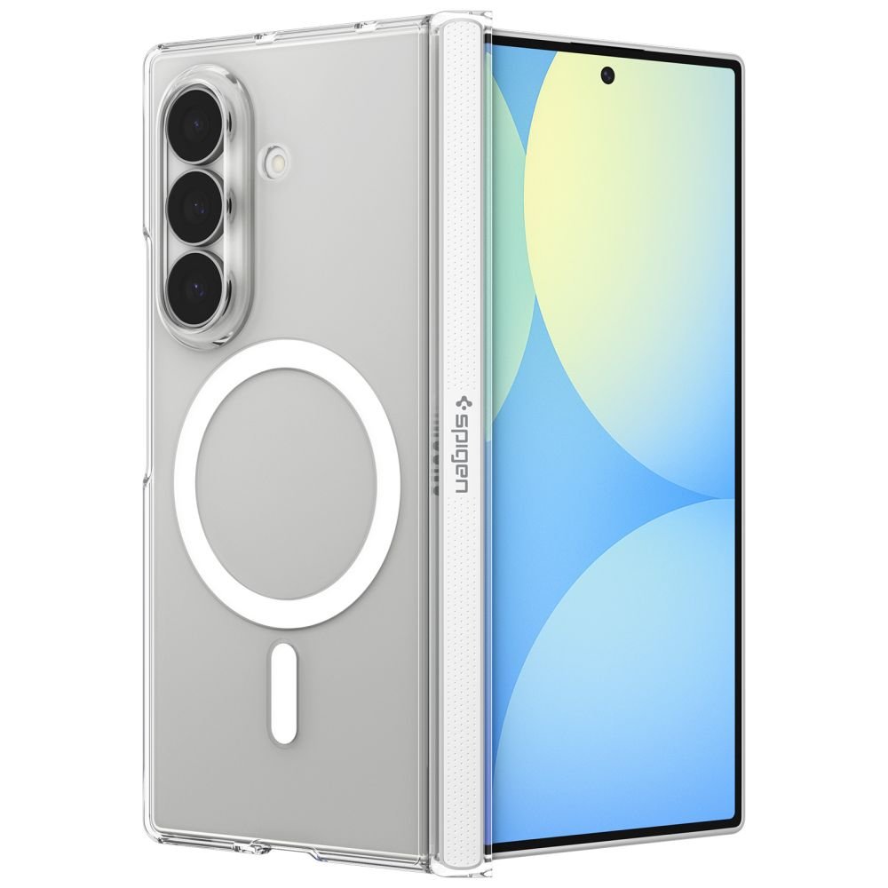 Spigen Samsung Galaxy Z Fold8 Ultra - Λεπτή Θήκη με MagSafe - AirSkin Zero - Clear / White