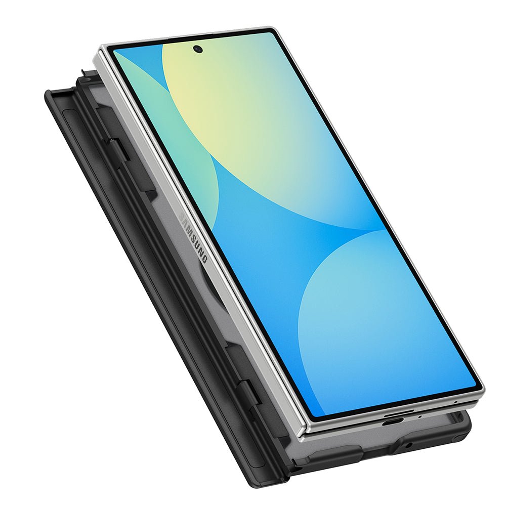 Spigen Samsung Galaxy Z Fold8 Ultra - Σκληρή Θήκη με Πλαίσιο Σιλικόνης και MagSafe - Ultra Hybrid Pro Mag - Frost Black