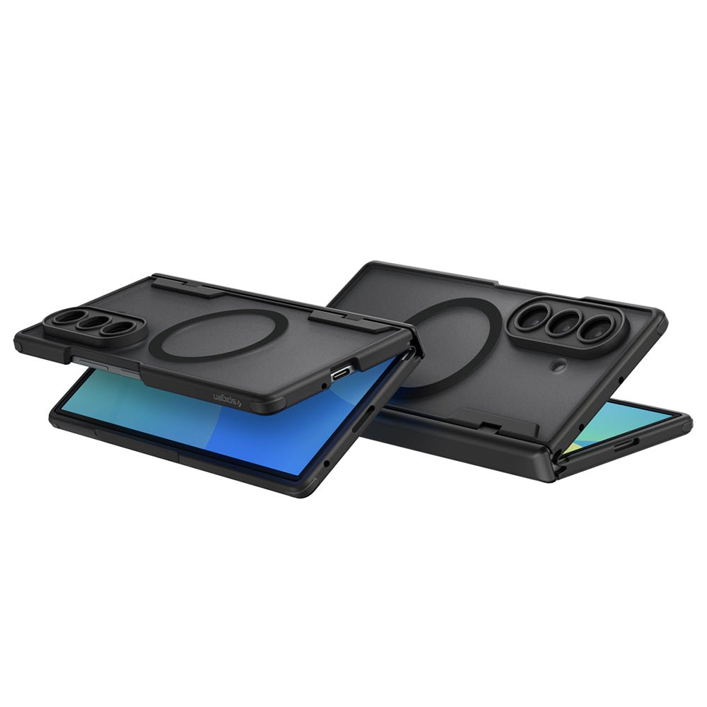Spigen Samsung Galaxy Z Fold8 Ultra - Σκληρή Θήκη με Πλαίσιο Σιλικόνης και MagSafe - Ultra Hybrid Pro Mag - Frost Black