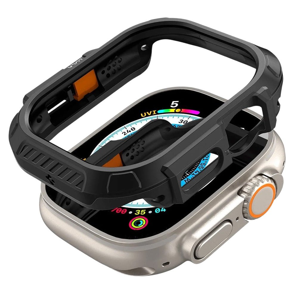 Spigen Θήκη Apple Watch Ultra (1/2/3/4) - 49mm Lock Fit - Black
