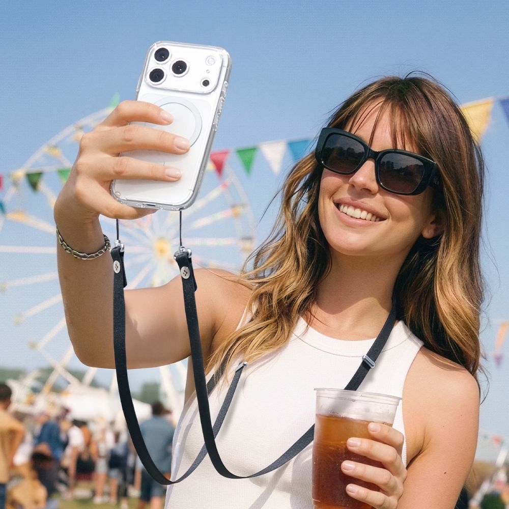 Spigen Universal Λουράκι Χιαστί για Θήκη Κινητού - DA30L - Black