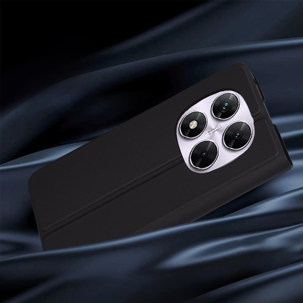 Techsuit Xiaomi Redmi Note 14 Pro 4G - Magskin Book - Θήκη Βιβλίο - Black