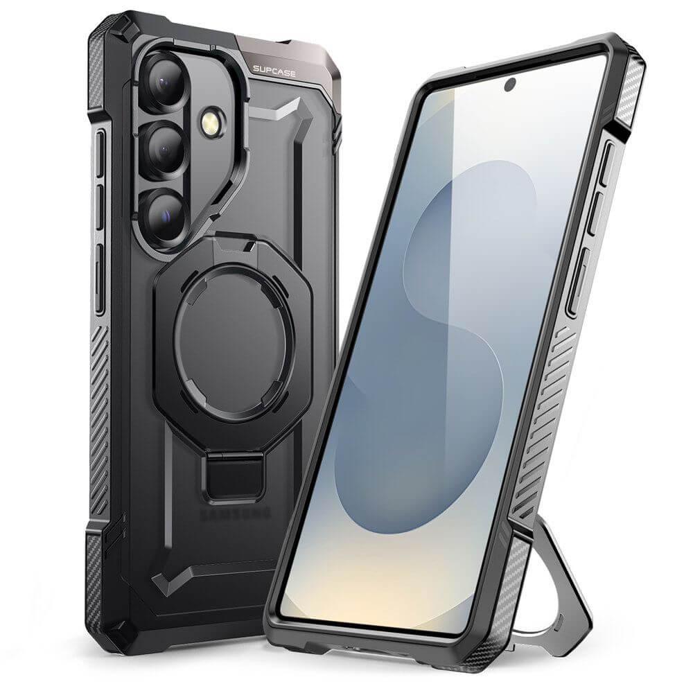 Supcase Samsung Galaxy S25 FE - UB Grip Mag - Σκληρή Θήκη με MagSafe και Stand - Black