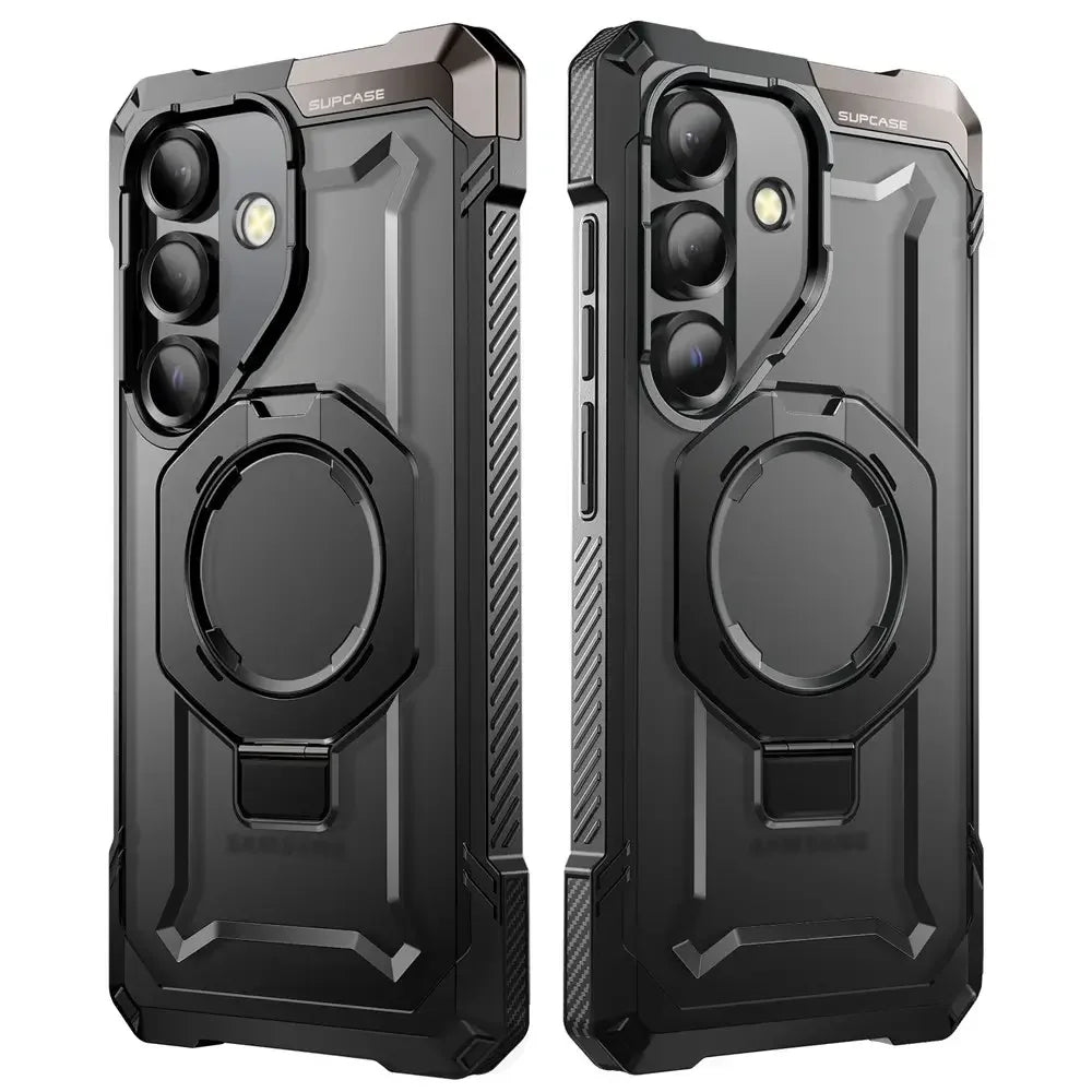 Supcase Samsung Galaxy S25 FE - UB Grip Mag - Σκληρή Θήκη με MagSafe και Stand - Black
