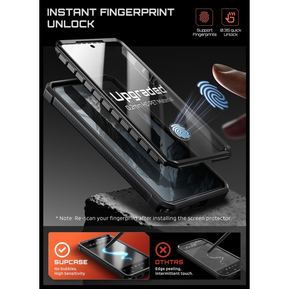 Supcase Samsung Galaxy S26 Ultra - Σκληρή Θήκη MagSafe με Προστασία Οθόνης και Stand - Unicorn Beetle Pro Mag 2 Set - Aramid