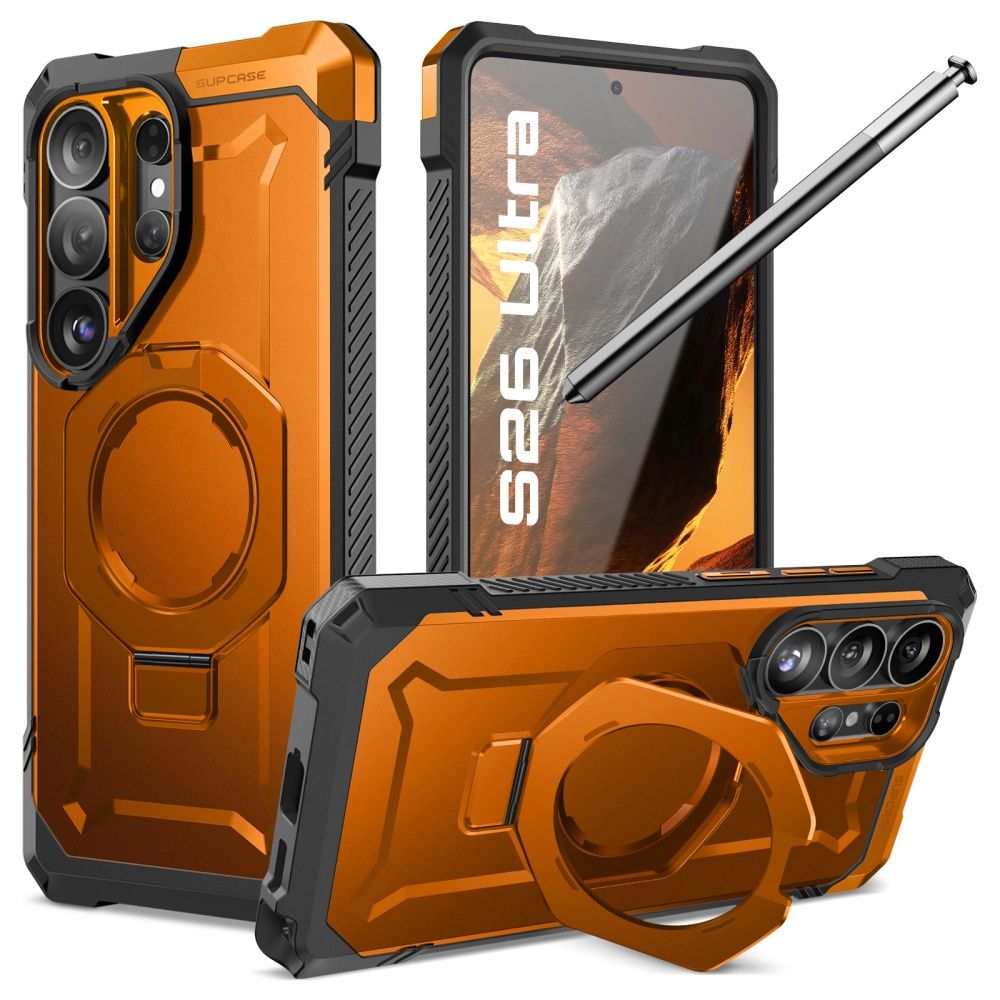 Supcase Samsung Galaxy S26 Ultra - Σκληρή Θήκη με MagSafe και Stand - UB Grip Mag - Coral