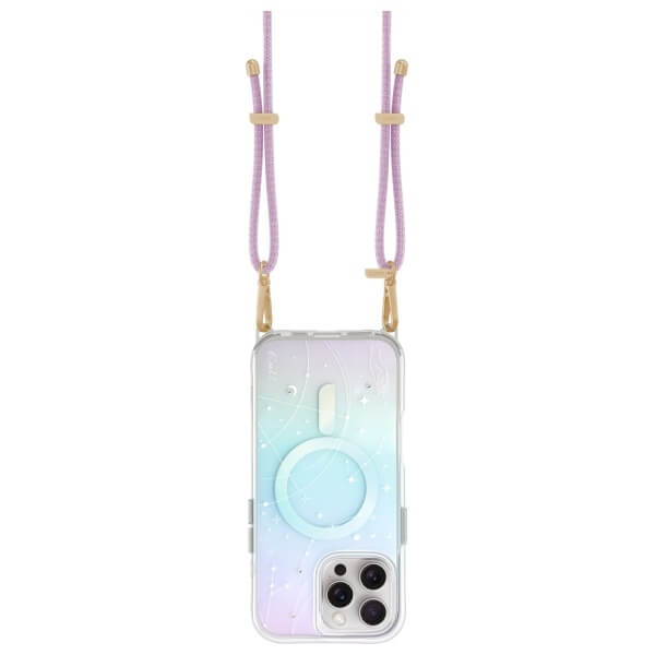 Uniq iPhone 16 Pro Max - Coehl Celest - Σκληρή Θήκη με Πλαίσιο Σιλικόνης και MagSafe - Opal / Iridescent
