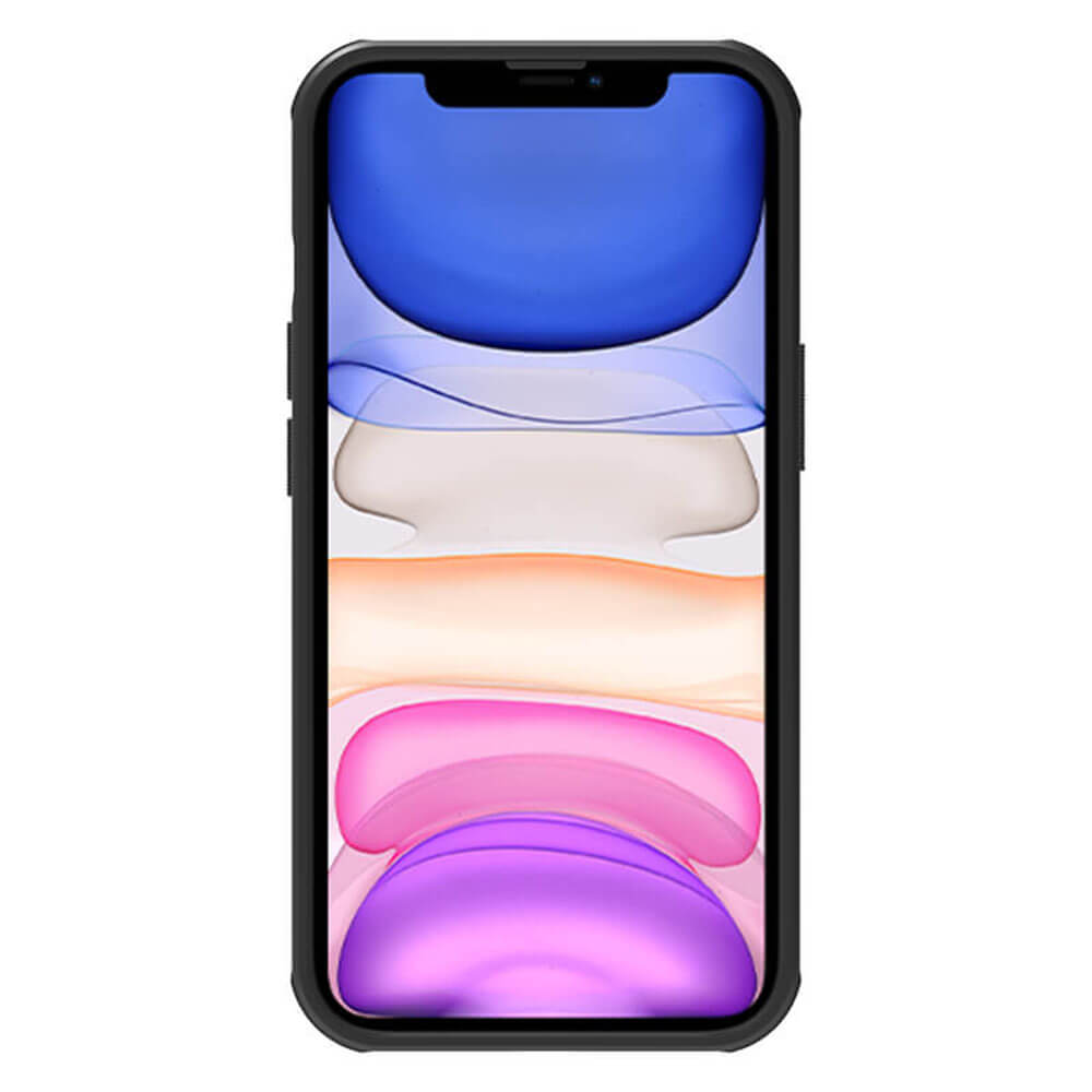 Nillkin iPhone 14 Plus Super Frosted Shield Pro Σκληρή Θήκη με Πλαίσιο Σιλικόνης - Black