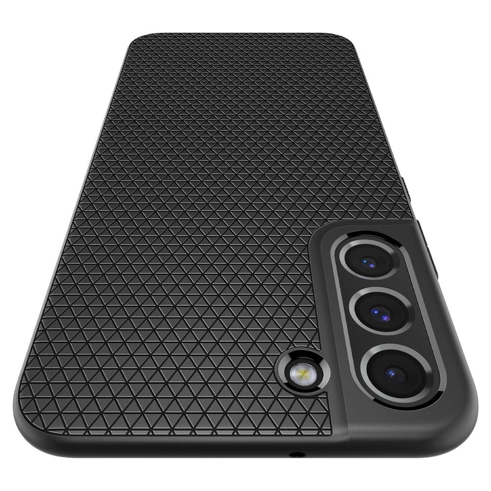 Spigen Samsung Galaxy S22 Liquid Air Θήκη Σιλικόνης - Matte Black