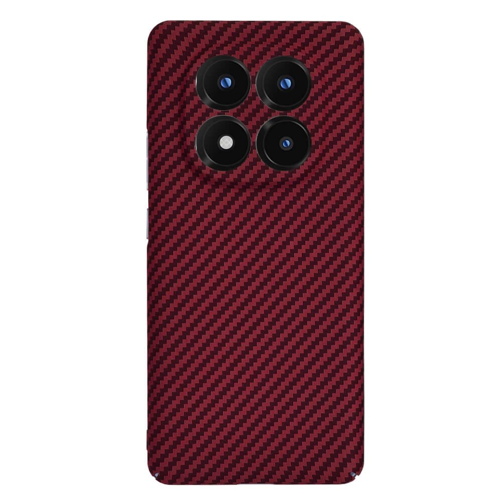 Techsuit Xiaomi Redmi Note 14 Pro+ 5G Σκληρή Θήκη Carbonite FiberShell - Red