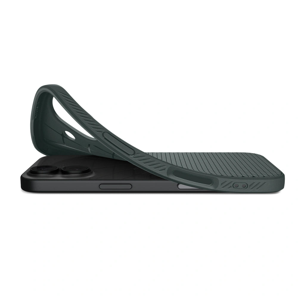 Spigen iPhone 17 - Liquid Air - Θήκη Σιλικόνης - Abyss Green