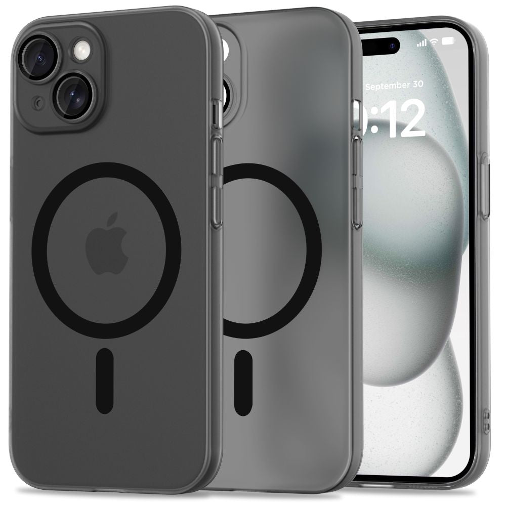 Tech - Protect iPhone 15 MagSlim - Σκληρή Θήκη με MagSafe - Matte / Black