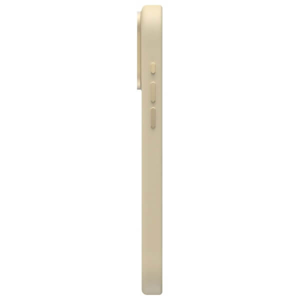 Uniq iPhone 16 Pro - Coehl Muse - Σκληρή Θήκη με Επένδυση Συνθετικού Δέρματος και Λουράκι - Cream