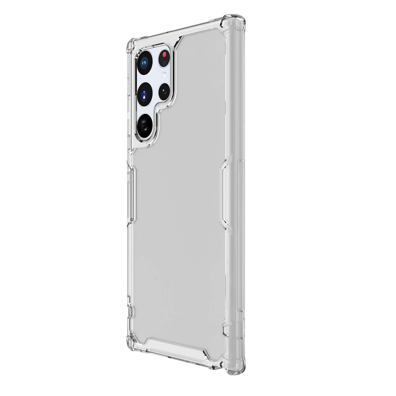 Nillkin Samsung Galaxy S22 Ultra Nature Pro - Σκληρή Θήκη με Πλαίσιο Σιλικόνης - Διάφανη