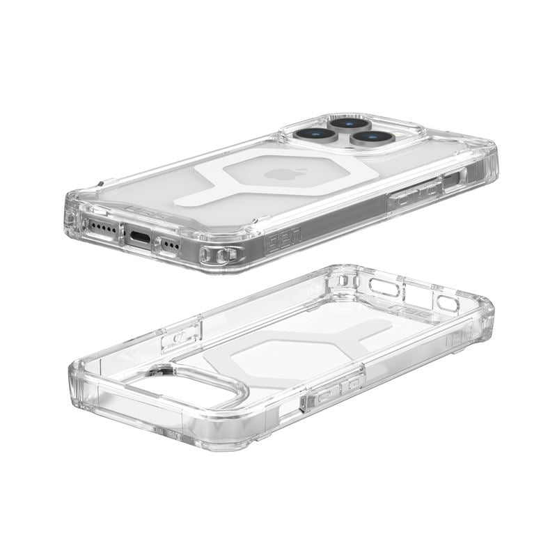 UAG iPhone 15 Pro Plyo Series Θήκη Υψηλής Προστασίας με MagSafe - Ice / White - Διάφανη