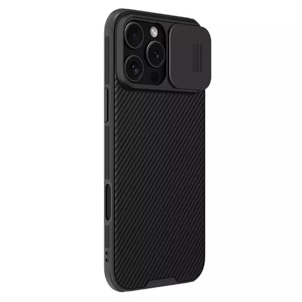 Nillkin iPhone 16 Pro Max CamShield Pro Σκληρή Θήκη με Κάλυμμα για την Κάμερα - Blαck