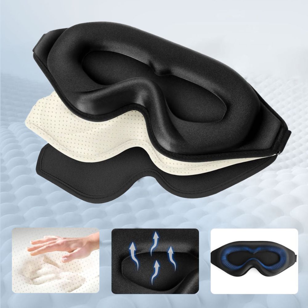 Tech - Protect Eyeshade Sleep Mask - Μάσκα Ύπνου / Ταξιδιού - Black