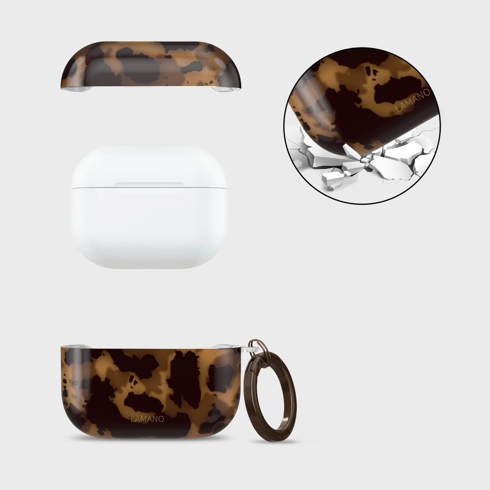 Tech - Protect AirPods Pro 1 / 2 - Θήκη από Σκληρό Πλαστικό - Lamano - Panther