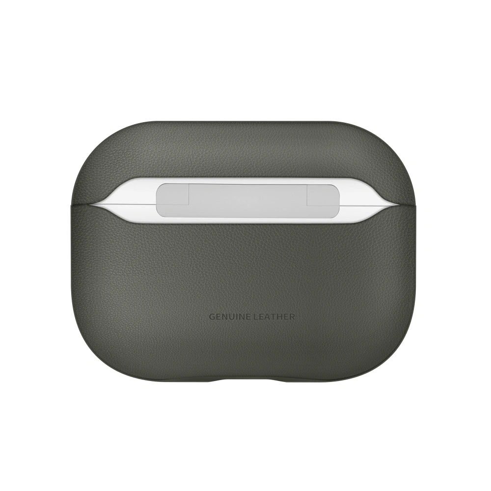 Tech - Protect AirPods Pro 3 - Δερμάτινη Θήκη - NaturalFit - Olive Green