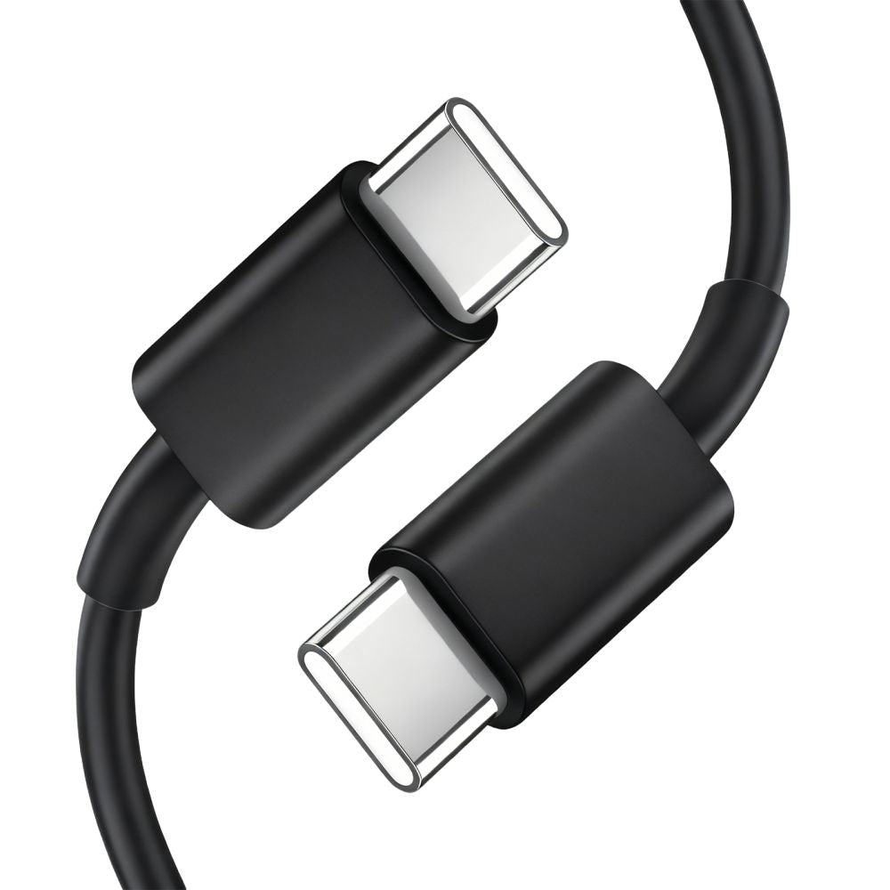 Tech - Protect Φορτιστής Γρήγορης Φόρτισης με 1 Θύρα Type - C και 1 Θύρα USB και Καλώδιο Type - C - NCA45W - GAN - Black