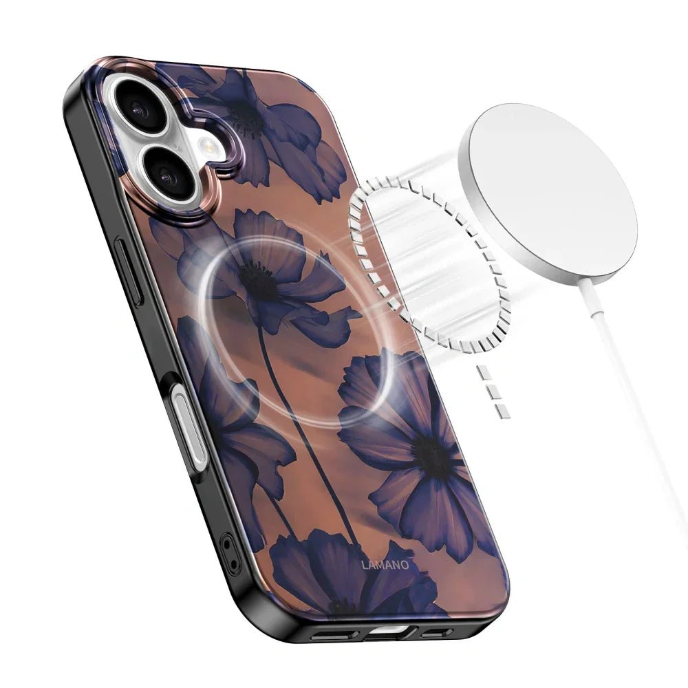 Tech - Protect iPhone 16 - Lamano MagSafe - Σκληρή Θήκη με MagSafe - Velvet Night
