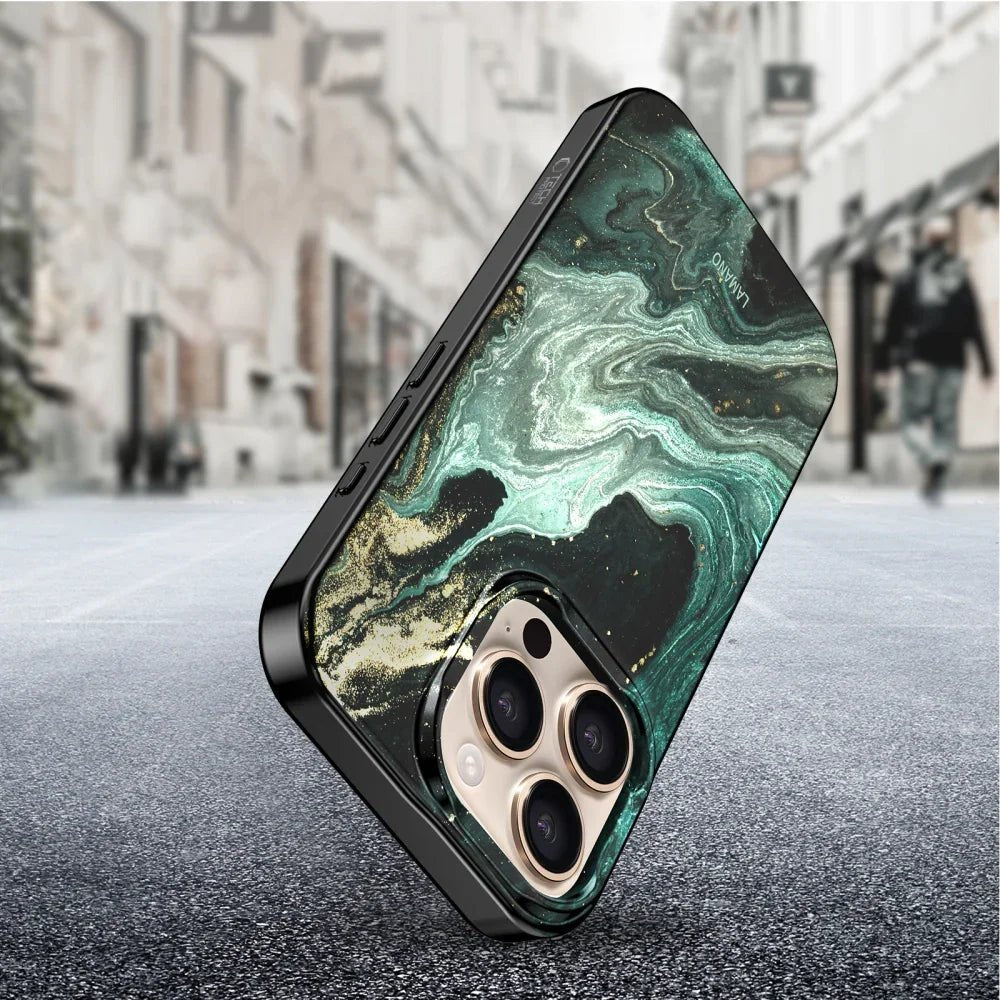 Tech - Protect iPhone 16 Pro - Lamano MagSafe - Σκληρή Θήκη με MagSafe - Verde Aura