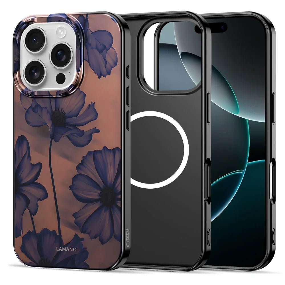 Tech - Protect iPhone 16 Pro Max - Lamano MagSafe - Σκληρή Θήκη με MagSafe - Velvet Night