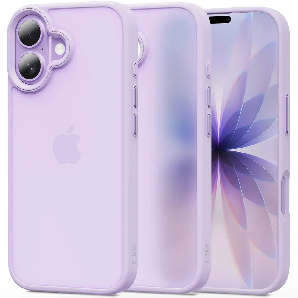 Tech - Protect iPhone 17 - MagMat - Σκληρή Θήκη με Πλαίσιο Σιλικόνης - Matte Lavender