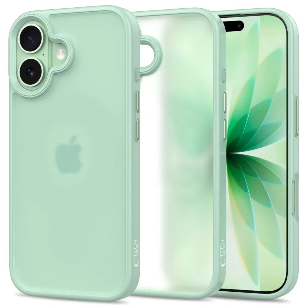 Tech - Protect iPhone 17 - MagMat - Σκληρή Θήκη με Πλαίσιο Σιλικόνης - Matte Sage