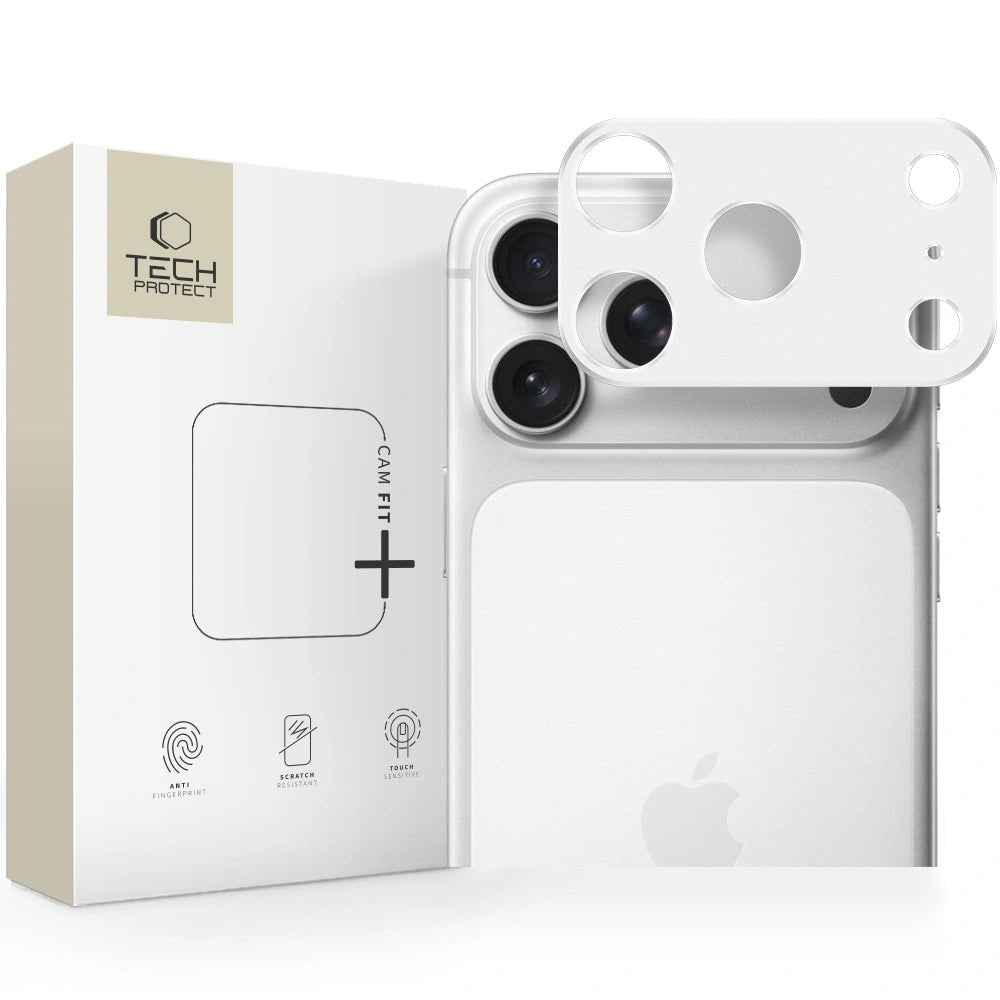 Tech - Protect iPhone 17 Pro - Camalloy Fit+ - Μεταλλικό Προστατευτικό για την Κάμερα - Silver