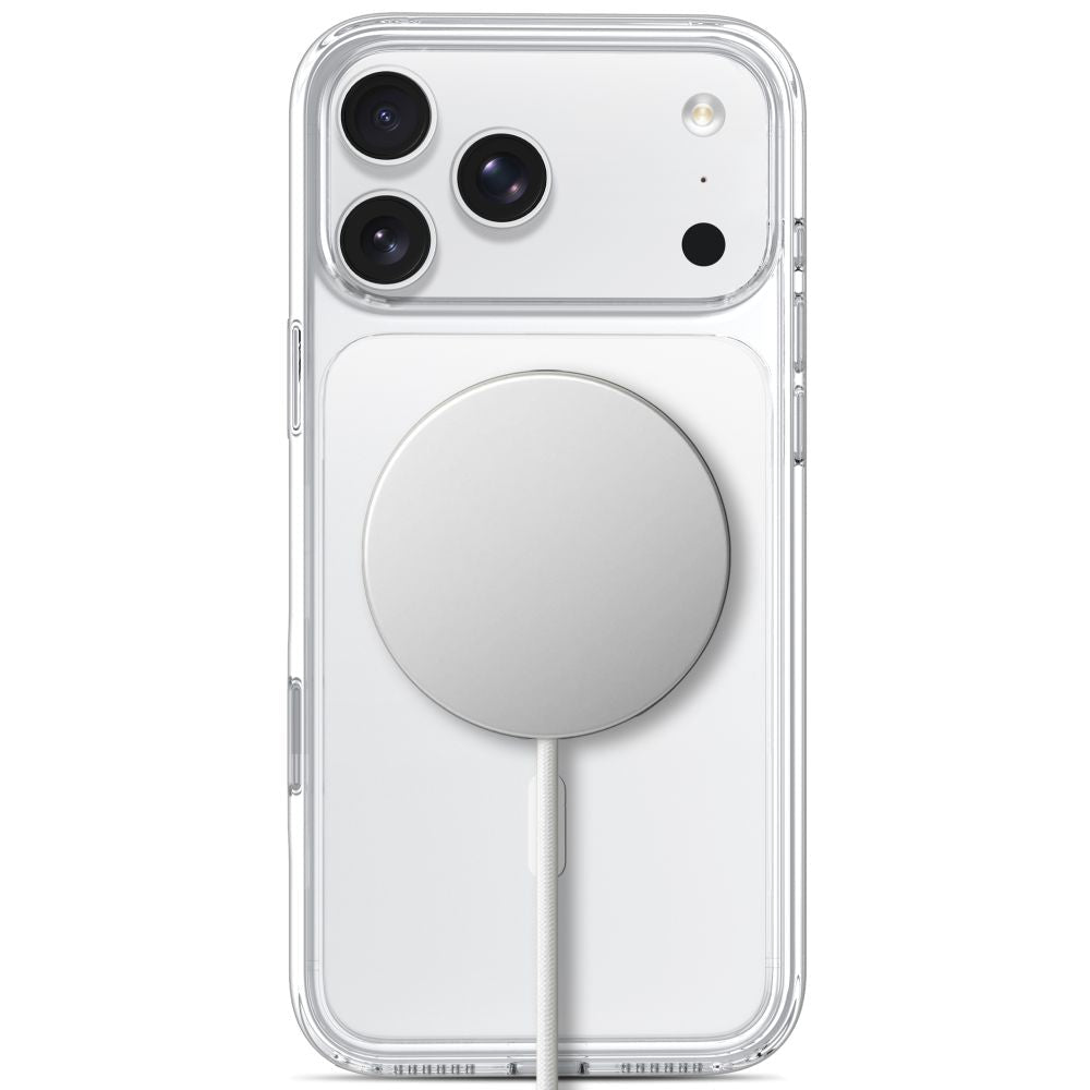 Tech-Protect iPhone 17 Pro / iPhone 18 Pro - Flexair Hybrid CC MagSafe - Σκληρή Θήκη με Πλαίσιο Σιλικόνης - Clear
