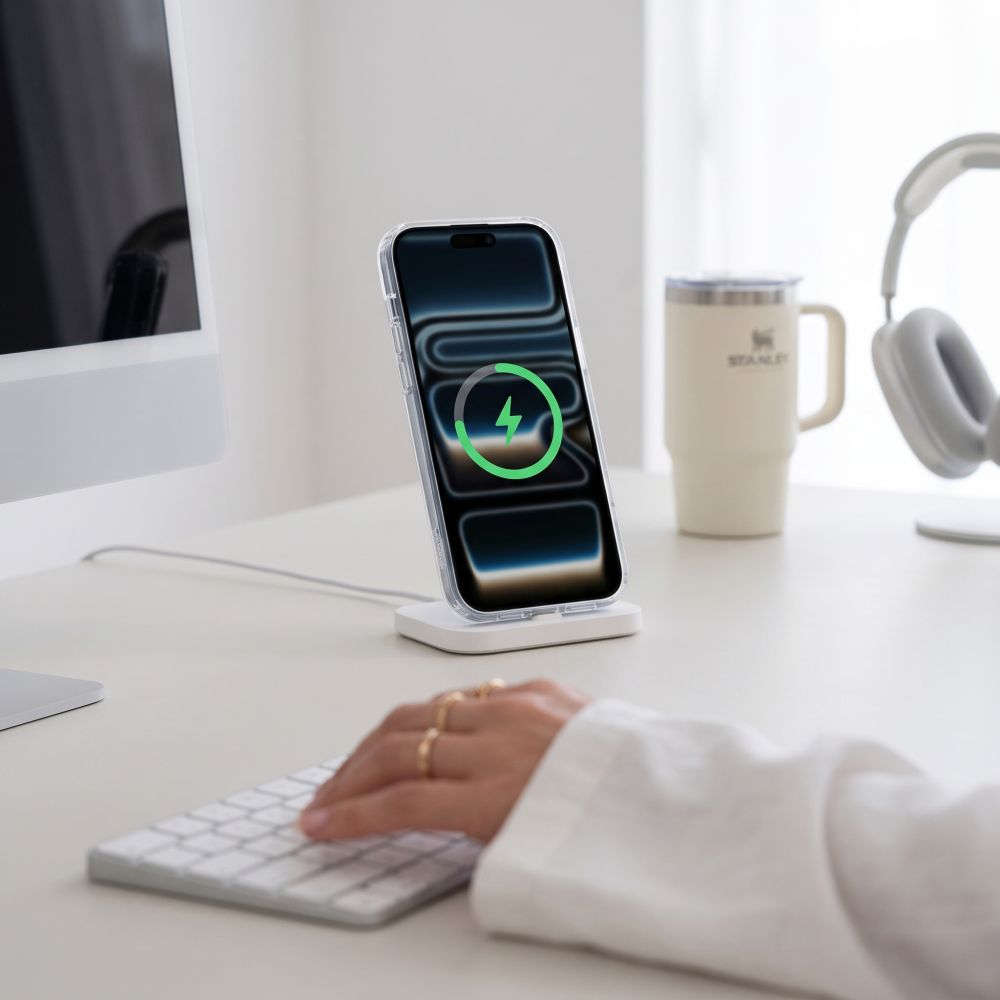Tech-Protect iPhone 17 Pro / iPhone 18 Pro - Flexair Hybrid MagSafe - Σκληρή Θήκη με Πλαίσιο Σιλικόνης και MagSafe - Clear