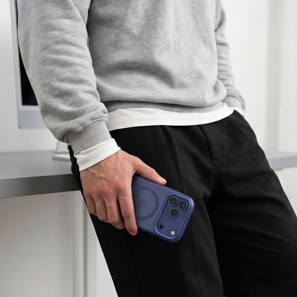 Tech-Protect iPhone 17 Pro / iPhone 18 Pro - Σκληρή Θήκη - MagZero MagSafe - Matte Deep Blue
