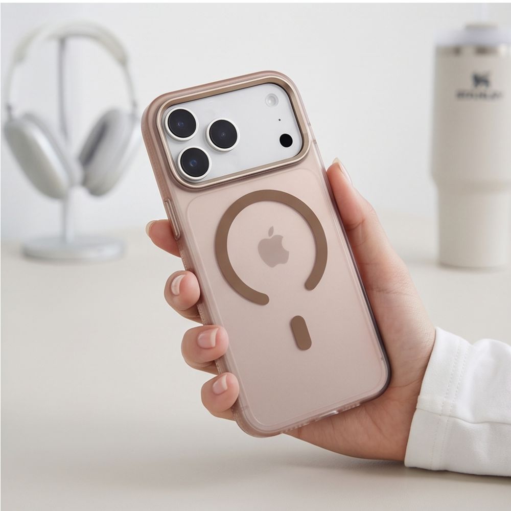 Tech-Protect iPhone 17 Pro / iPhone 18 Pro - Σκληρή Θήκη - MagZero MagSafe - Matte Desert Gold