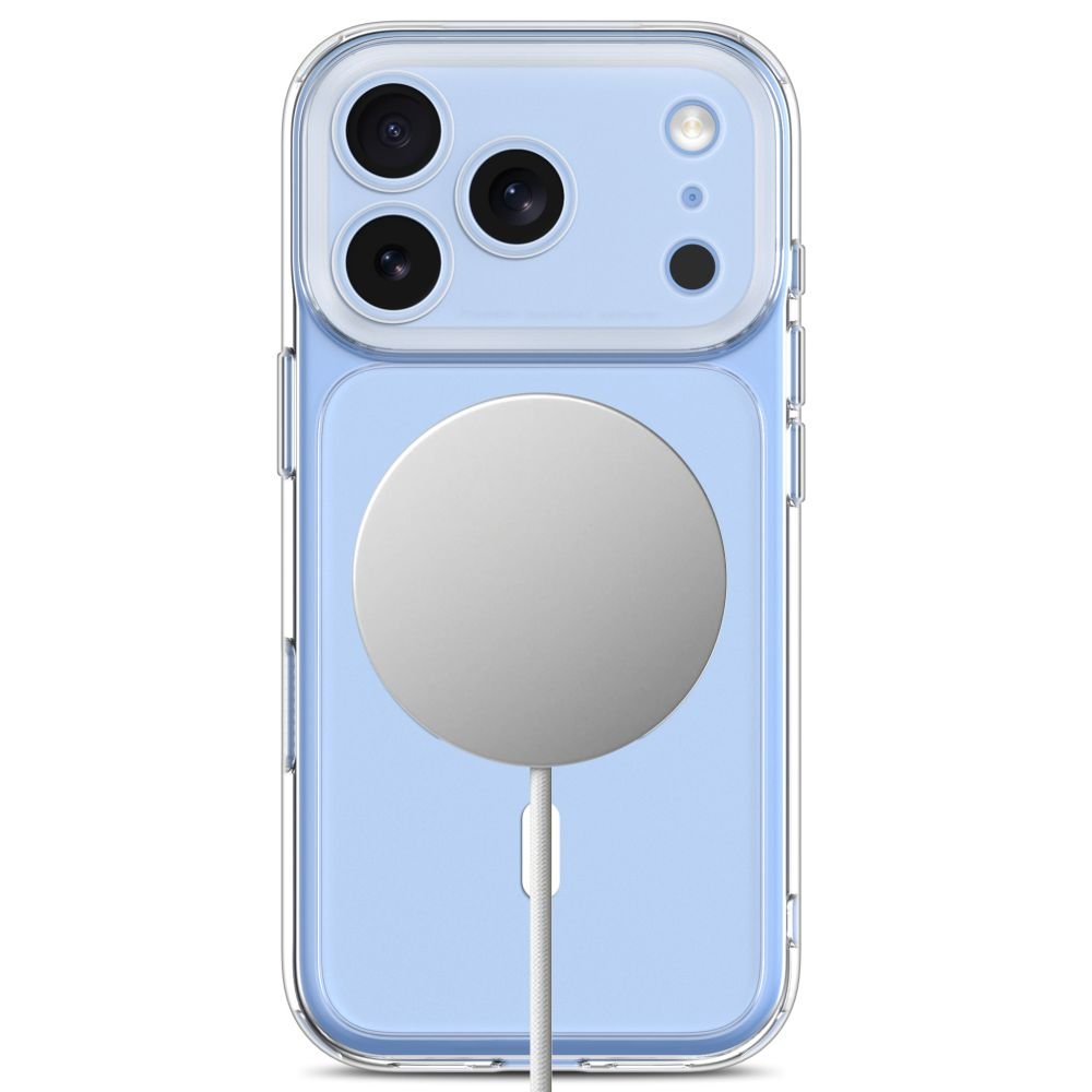 Tech-Protect iPhone 17 Pro / iPhone 18 Pro - Σκληρή Θήκη με Πλαίσιο Σιλικόνης - MagPeak MagSafe CC - Clear