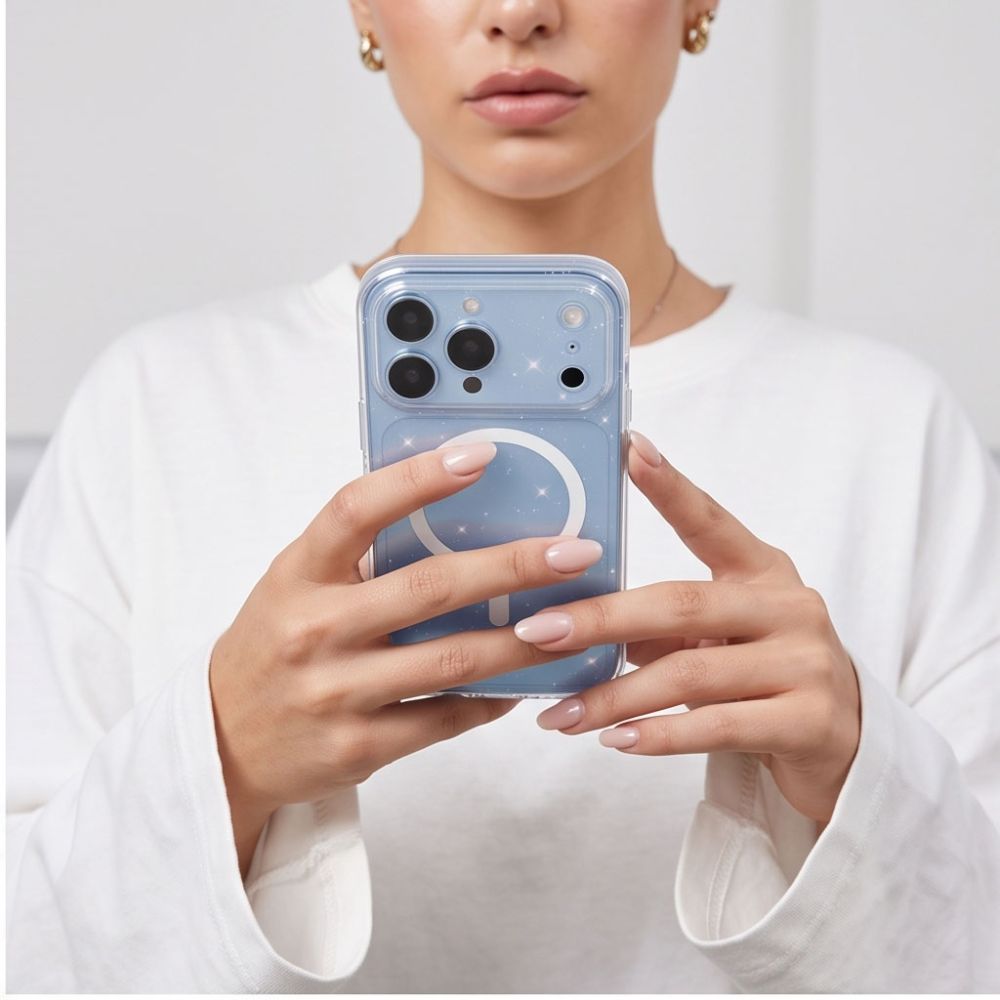 Tech-Protect iPhone 17 Pro / iPhone 18 Pro - Θήκη Σιλικόνης TPU με MagSafe - Flexair - Glitter