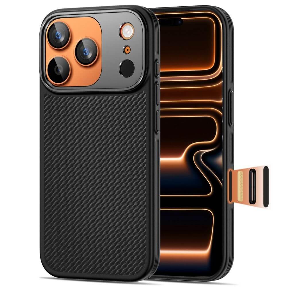 Tech - Protect iPhone 17 Pro - Kevlar Aramid CC MagSafe - Σκληρή Θήκη Kevlar - Black