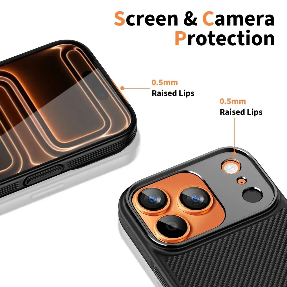 Tech - Protect iPhone 17 Pro - Kevlar Aramid CC MagSafe - Σκληρή Θήκη Kevlar - Black