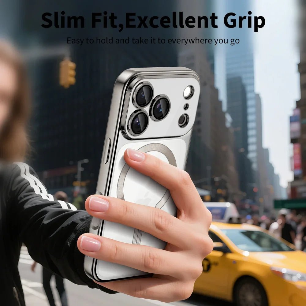 Tech - Protect iPhone 17 Pro MagFlex - Θήκη Σιλικόνης TPU με MagSafe - Shiny Silver