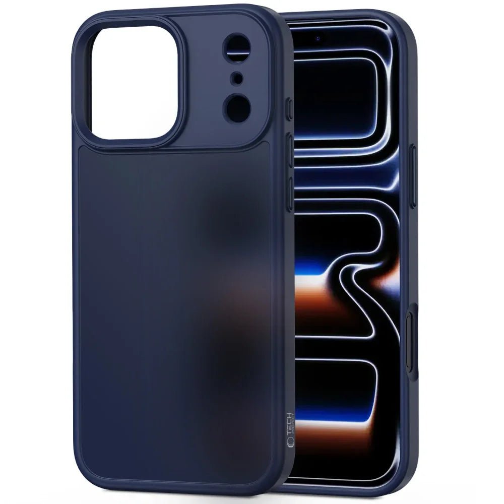 Tech - Protect iPhone 17 Pro - MagMat - Σκληρή Θήκη με Πλαίσιο Σιλικόνης - Matte Deep Blue