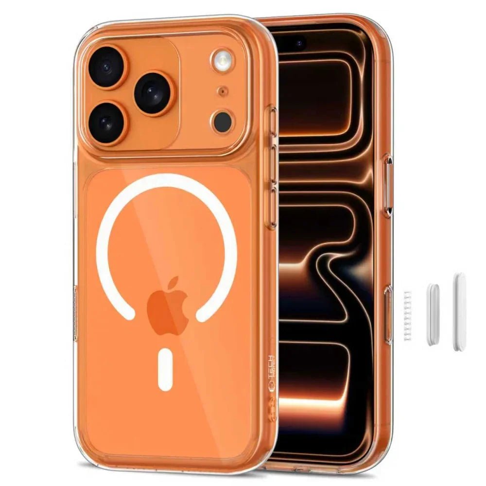 Tech - Protect iPhone 17 Pro - MagPeak MagSafe CC - Σκληρή Θήκη με Πλαίσιο Σιλικόνης - Clear