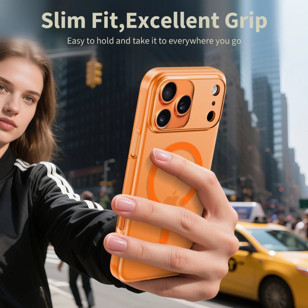 Tech - Protect iPhone 17 Pro - MagSlim - Σκληρή Θήκη με MagSafe - Matte / Cosmic Orange